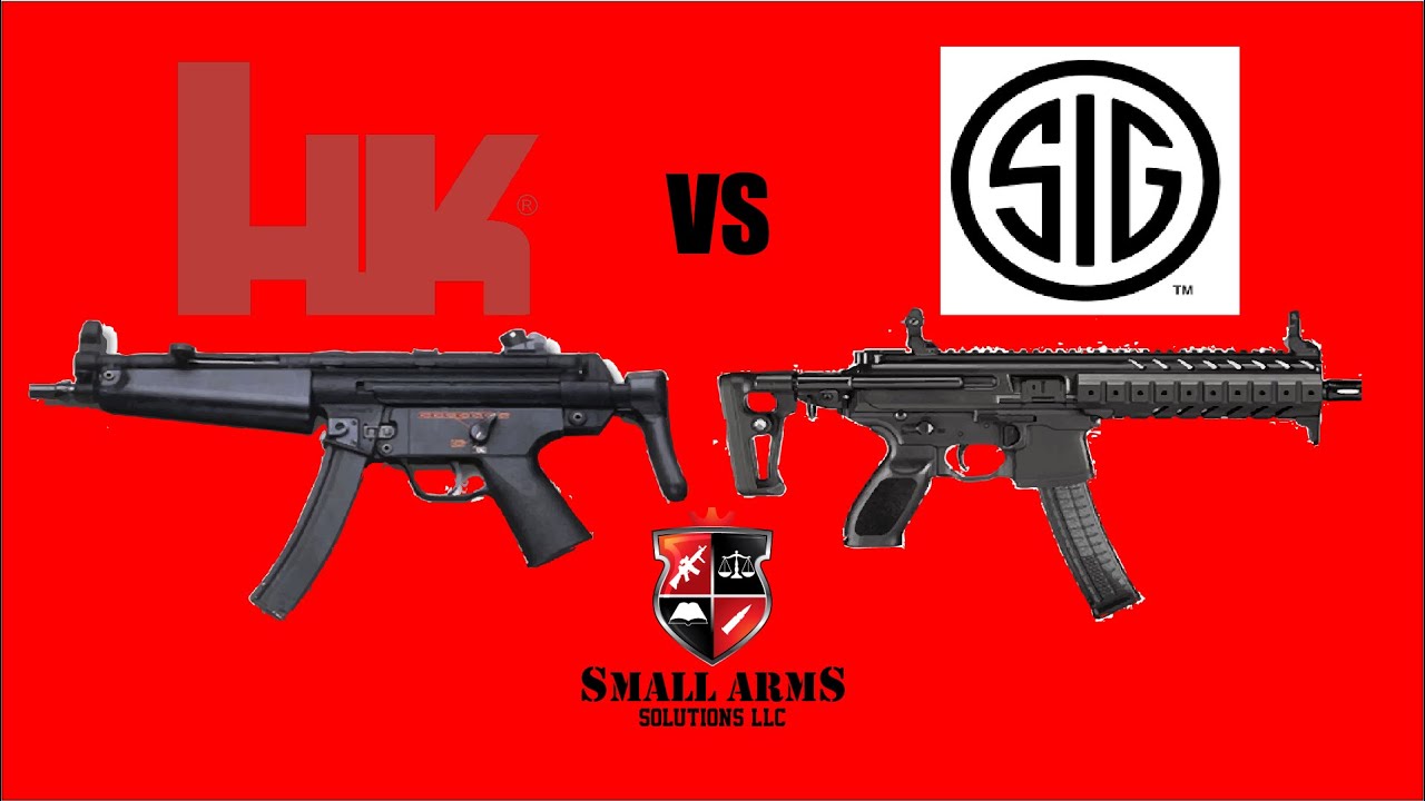 Sig MPX vs HK MP5
