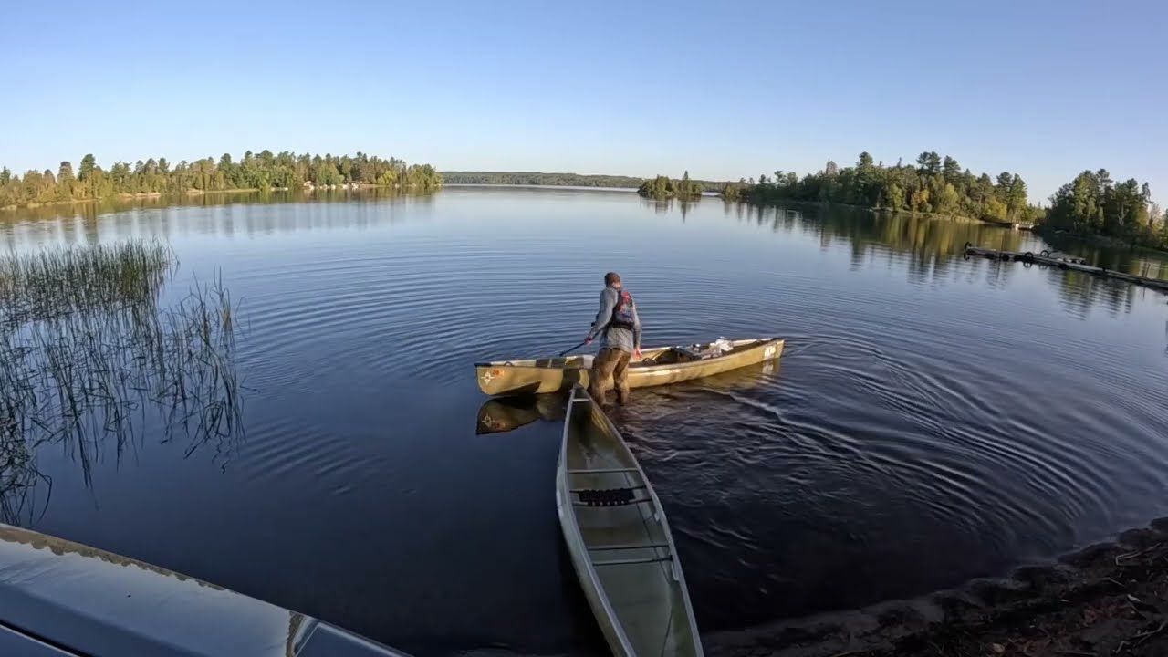 Test Paddle of the Northstar Magic and Northwind Solo Canoes