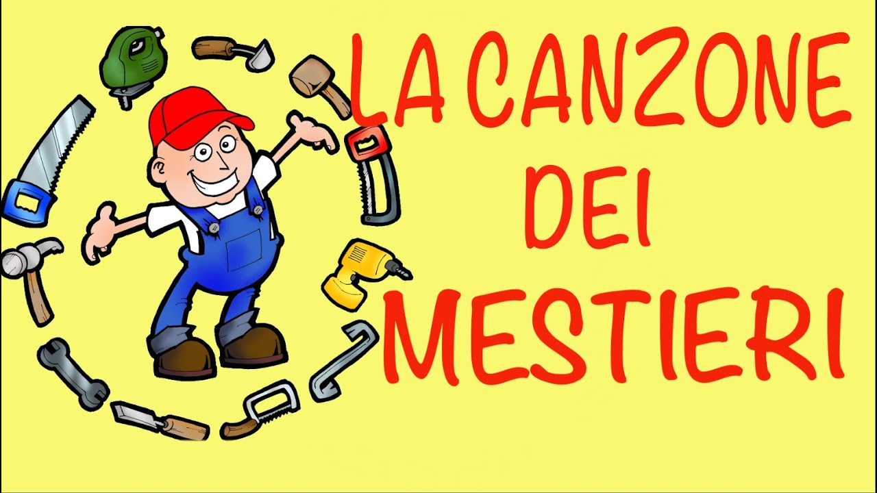 La Canzone dei Mestieri-1 maggio-festa dei Lavoratori-Link con testo e attività-