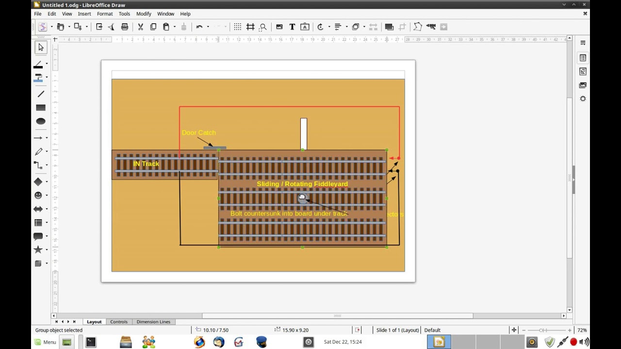 Sliding Rotating Yard
