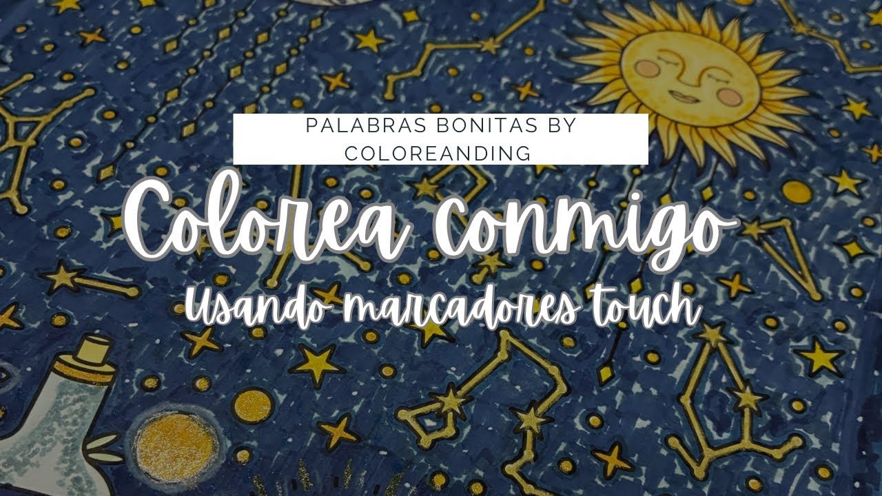 🎨 Coloreando en tiempo real | Proceso lento sin música | Sonidos reales