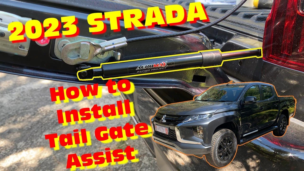 How to Install Tail Gate Assist on 2023 STRADA
