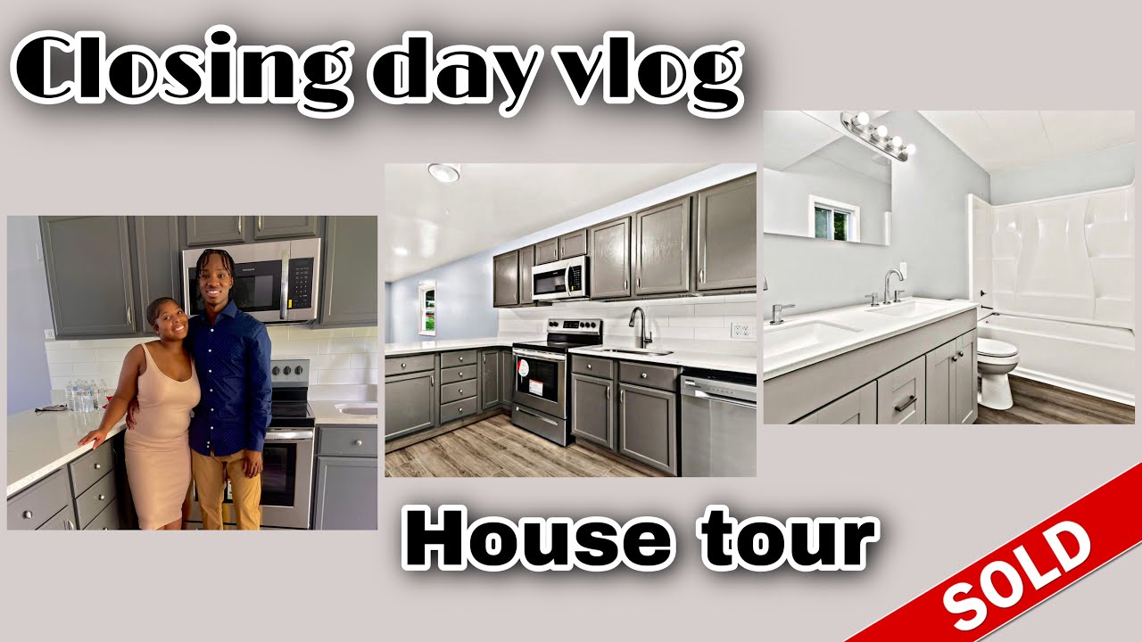 We bought our First house at 20 & 22 !! | Closing day and House Tour vlog  ❤️🏡
