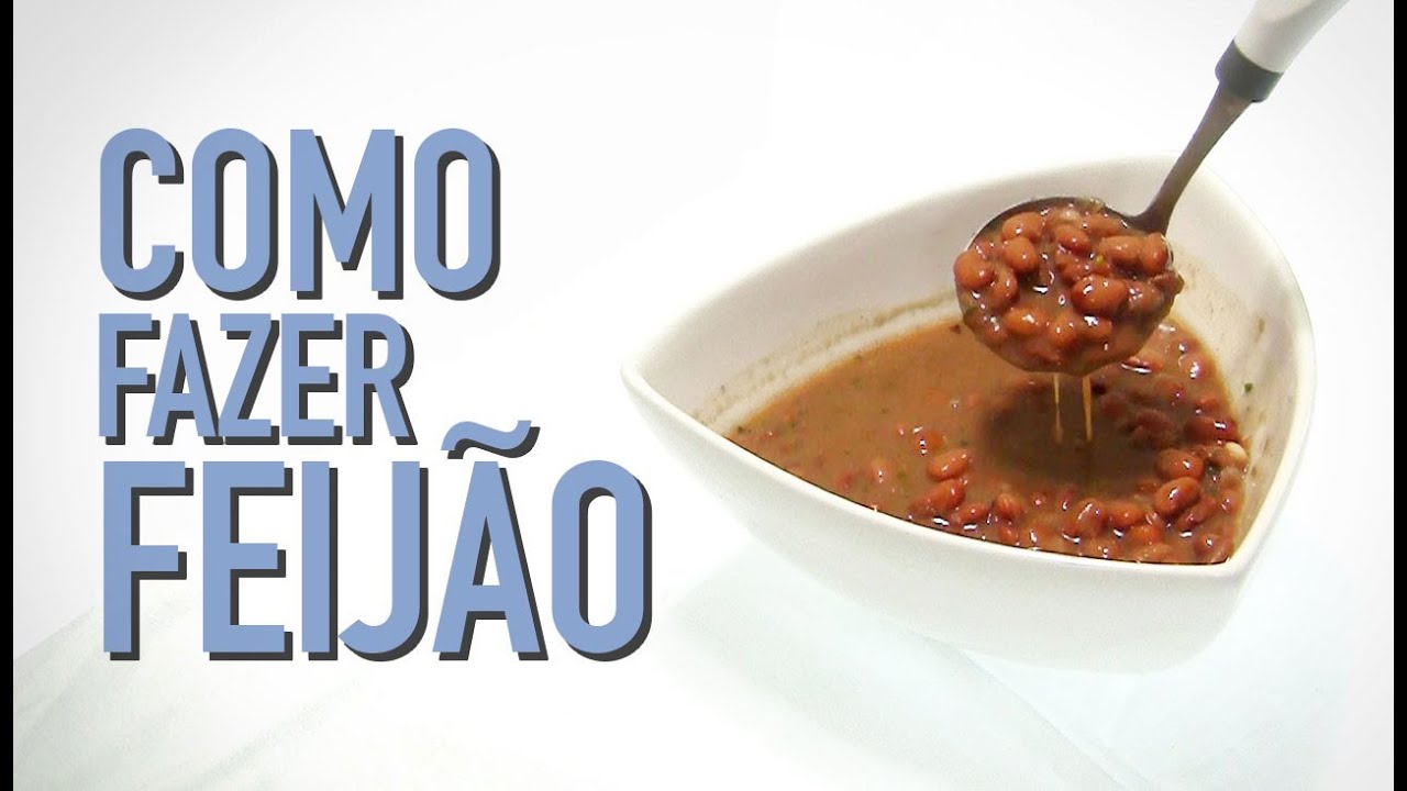 COMO FAZER FEIJÃO