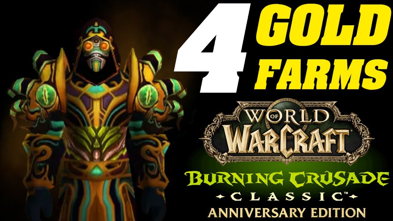 4 золотых фарма в предпатче TBC! WoW Anniversary Classic