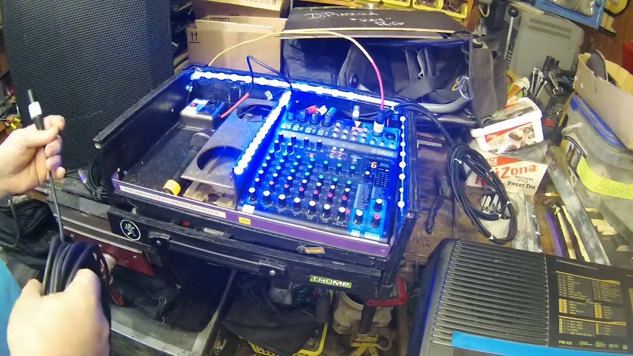 Keyboard Amp and Speaker Rig
