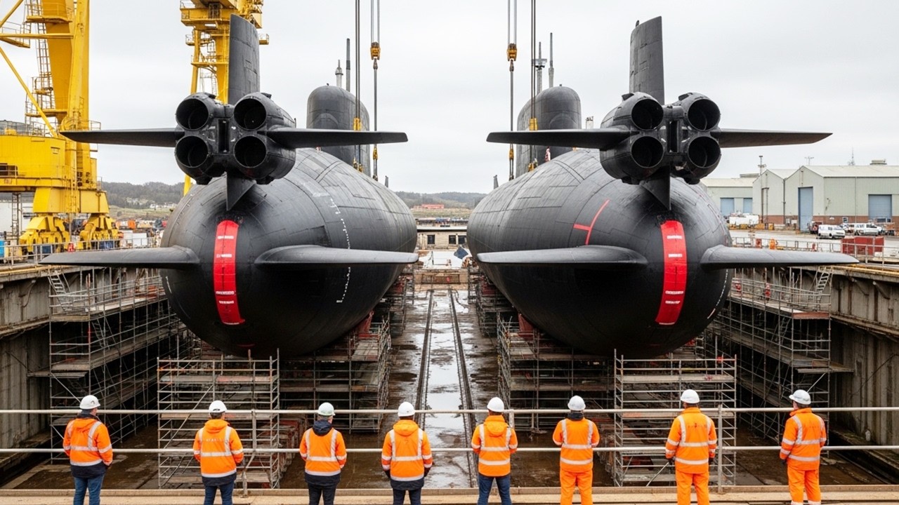Inside the Secretive Nuclear Submarine Factory — Full $3B Construction Process Revealed