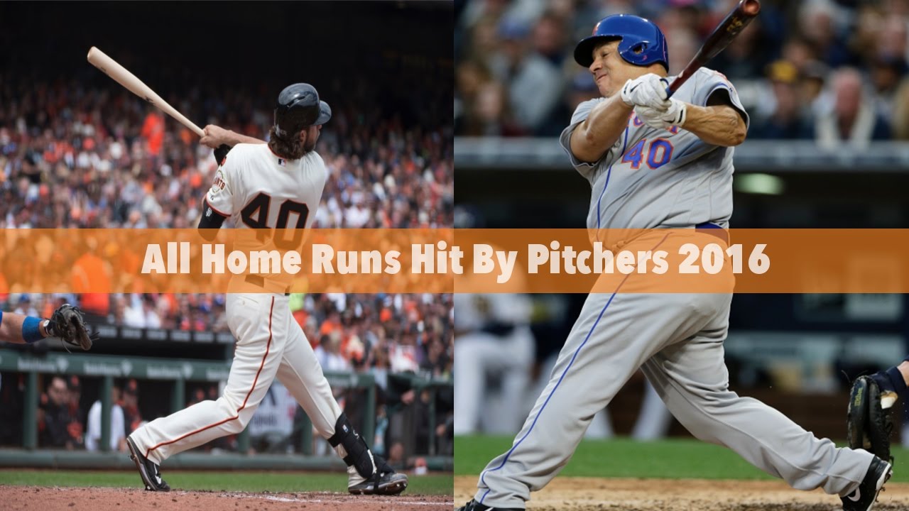 All Home Runs Hit By Pitchers in the 2016 MLB Regular Season