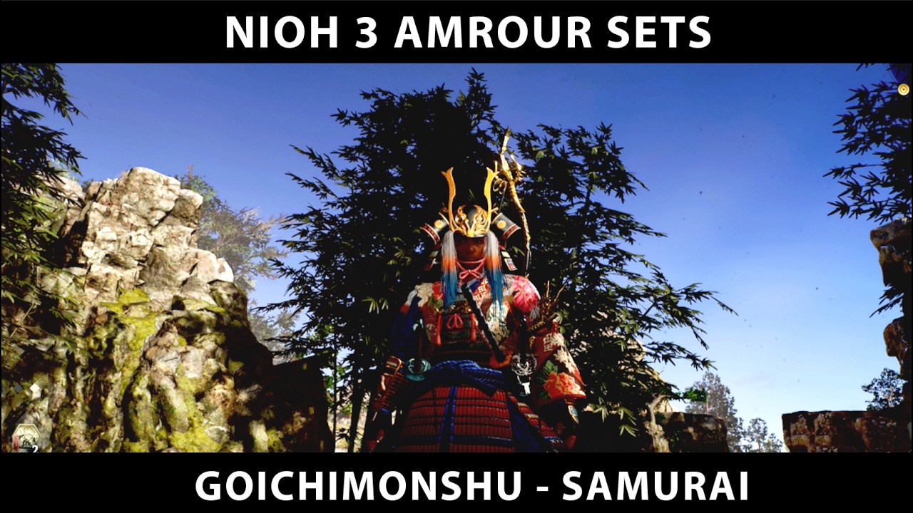 Комплект доспехов Гоичимонсю из Nioh 3.
