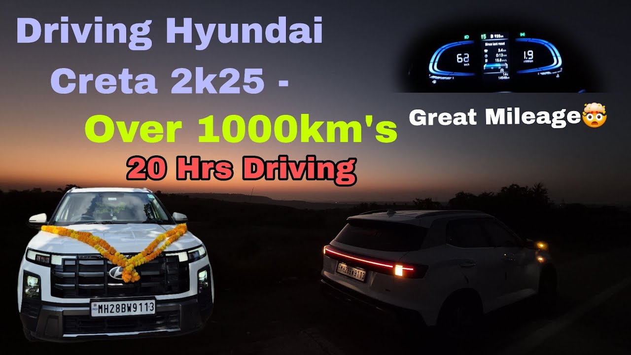 1000 Km's Long Drive | Hyundai Creta  | Tuljapur | Akkalkot | Ganagapur, Karnataka | Trip .