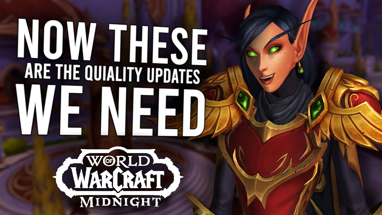 Quality Features We All Need! How Midnight Continues To Improve WoW Systems | World Of Warcraft