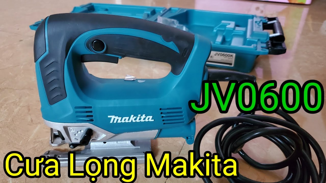 Cưa Lọng Makita JV0600K, Cắt Gỗ 90mm || Mộc GO DND