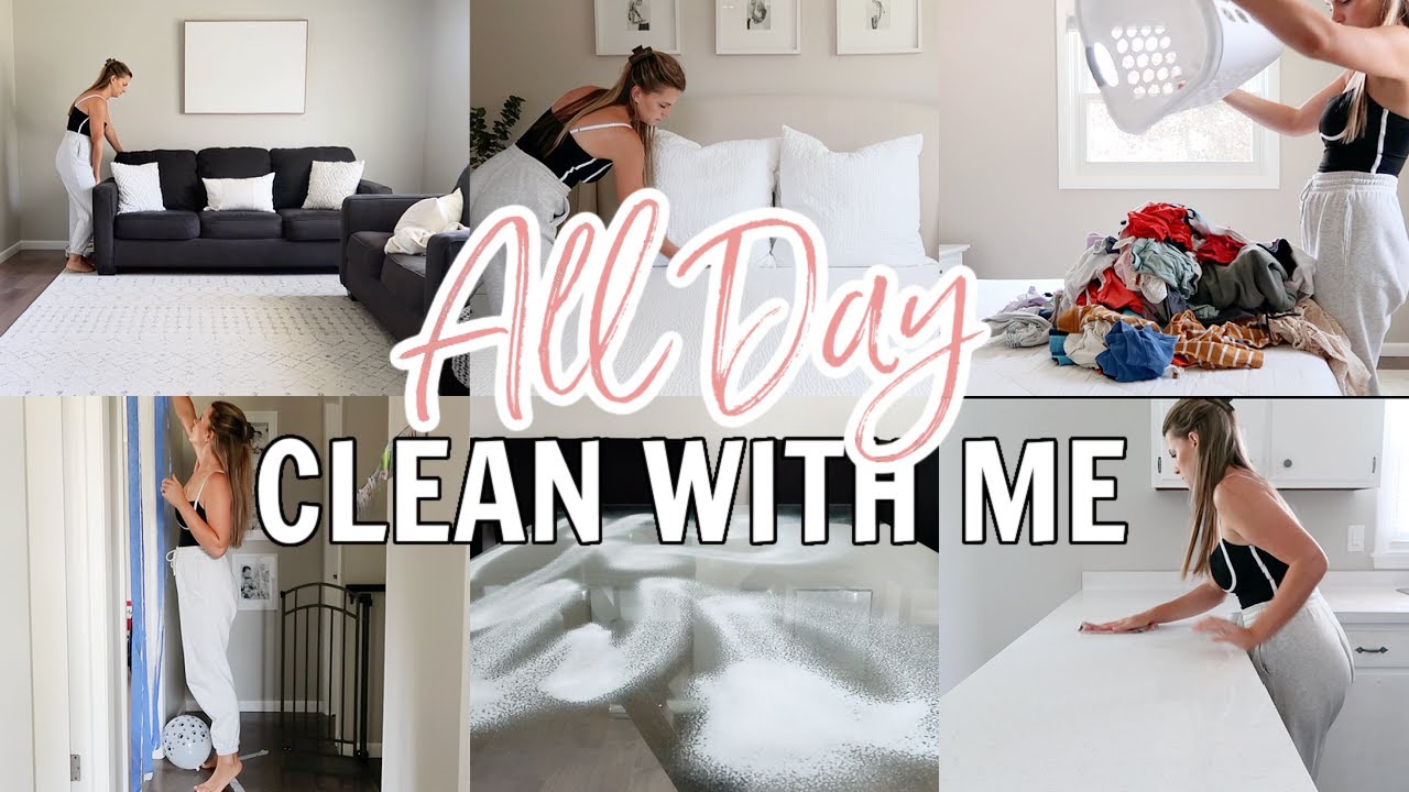 ALL DAY CLEAN WITH ME 2023 | EXTREME CLEANING MOTIVATION | SPEED CLEAN MY HOUSE