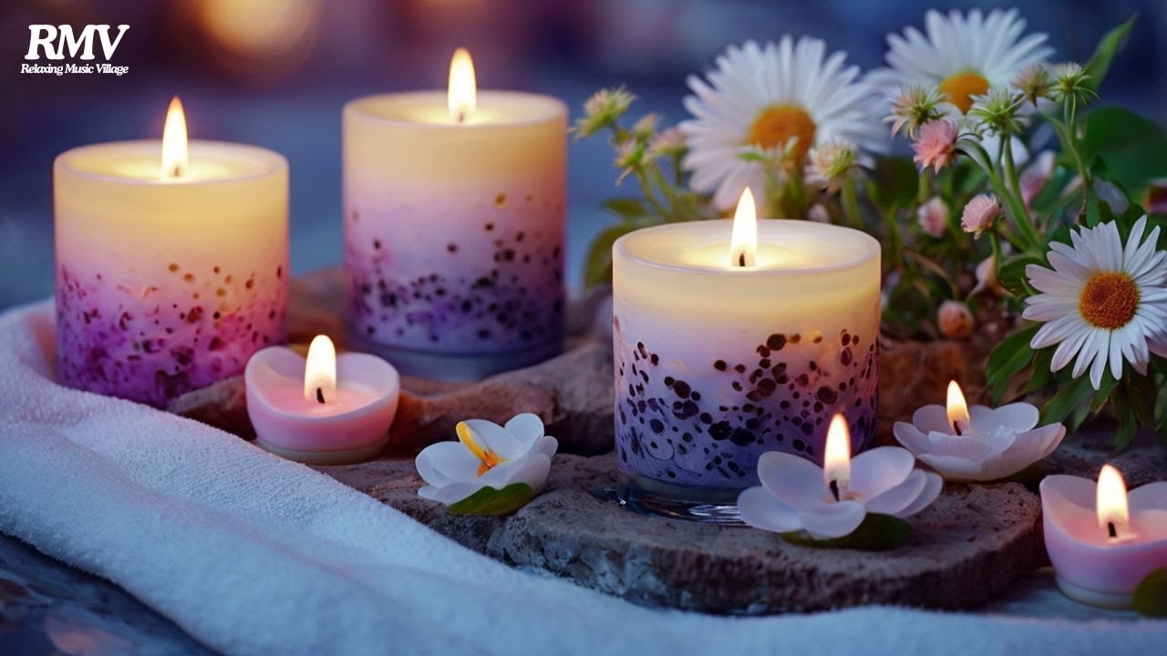 3 Hour Deep Sleep with Relaxing Spa Music and Water Sounds for Stress Relief