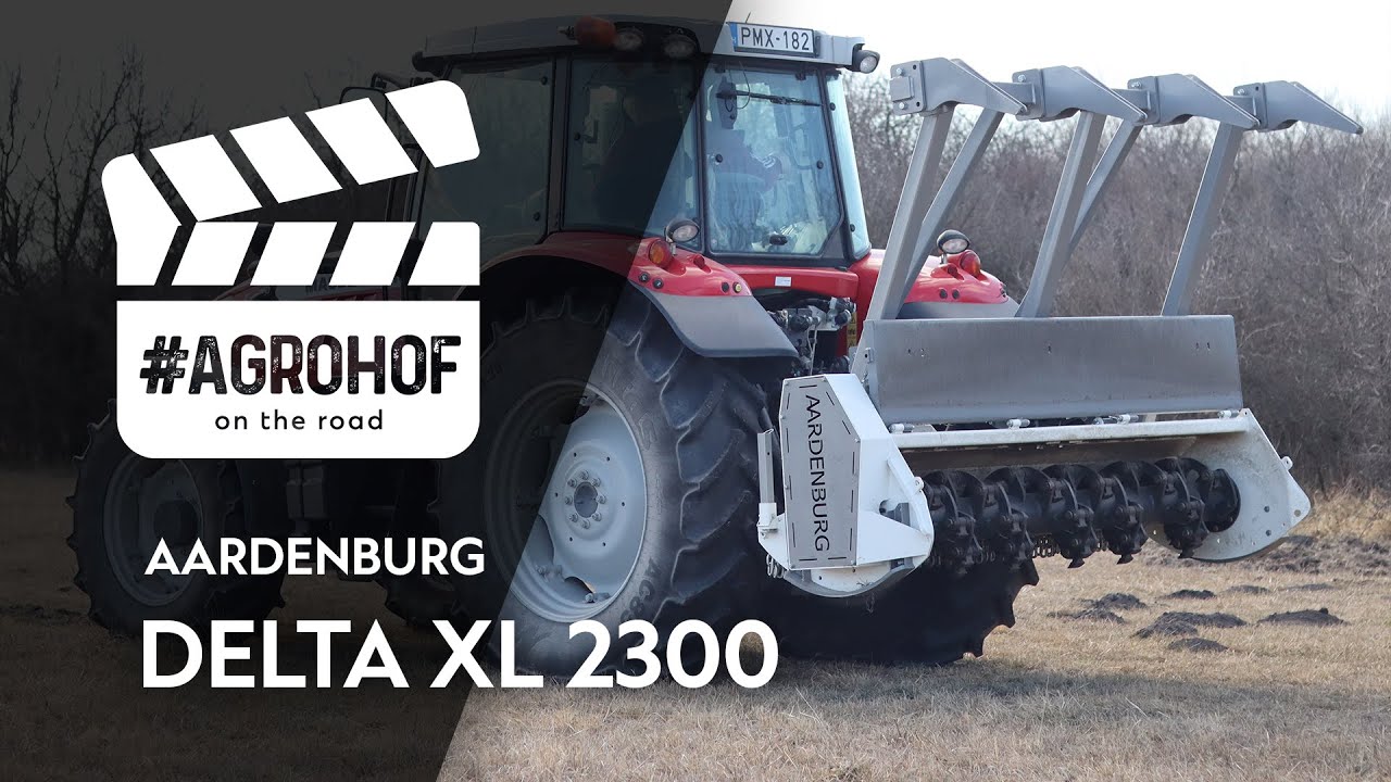 Crushing with Aardenburg Delta XL 2300 forestry mulcher │Massey Ferguson 7714 │Agrohof