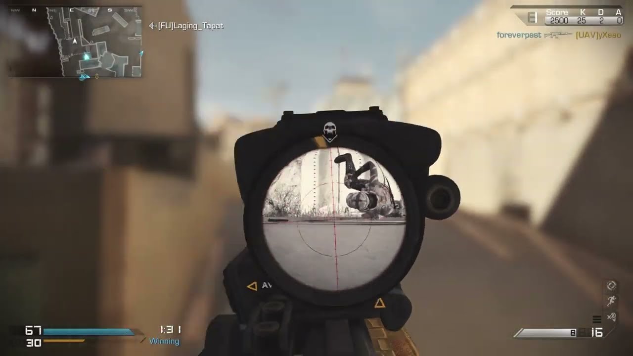 Sniper Kem-Lynx-Cod Ghosts👻😏LEGIT😏SOLO😈