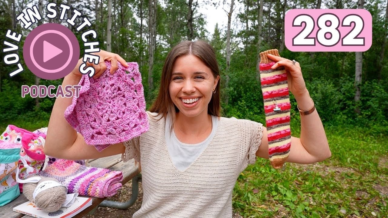 finished Florence Tee & Sock Week plans // Love in Stitches Episode 282
