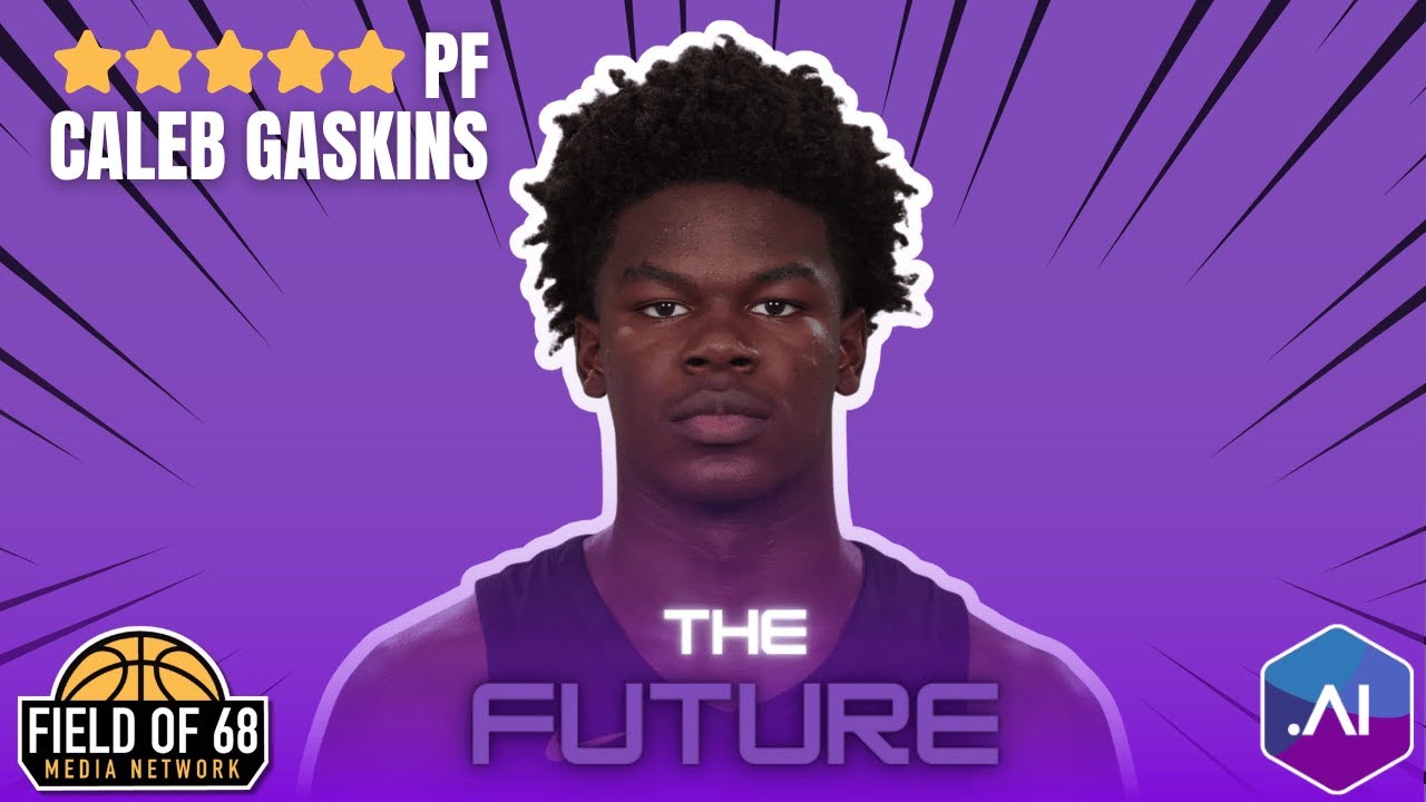 EXCLUSIVE: 5-star PF Caleb Gaskins breaks down his game and his top schools! | THE FUTURE