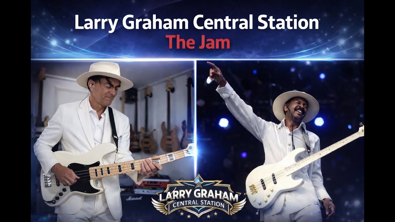 Larry Graham, The Jam - Bass Cover - Graham Central Station