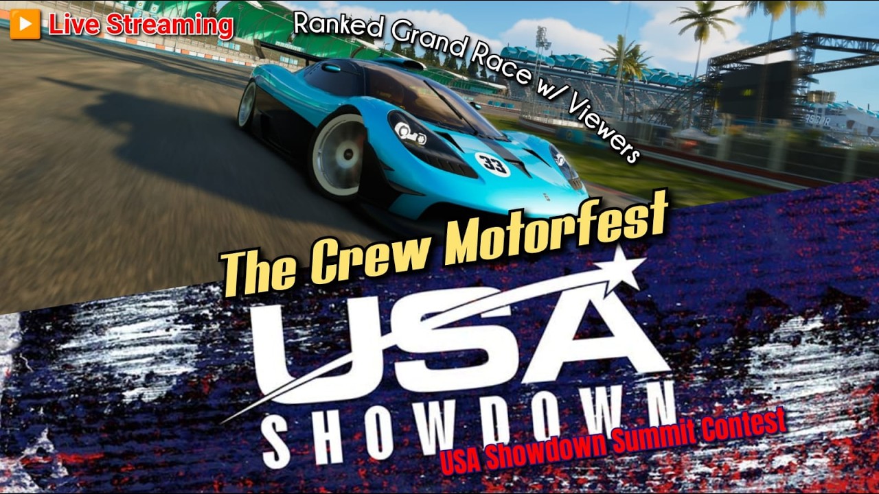 TCM on Stream (PS5) - 5 Hours Marathon (Ranked Grand Race + USA Showdown Summit)