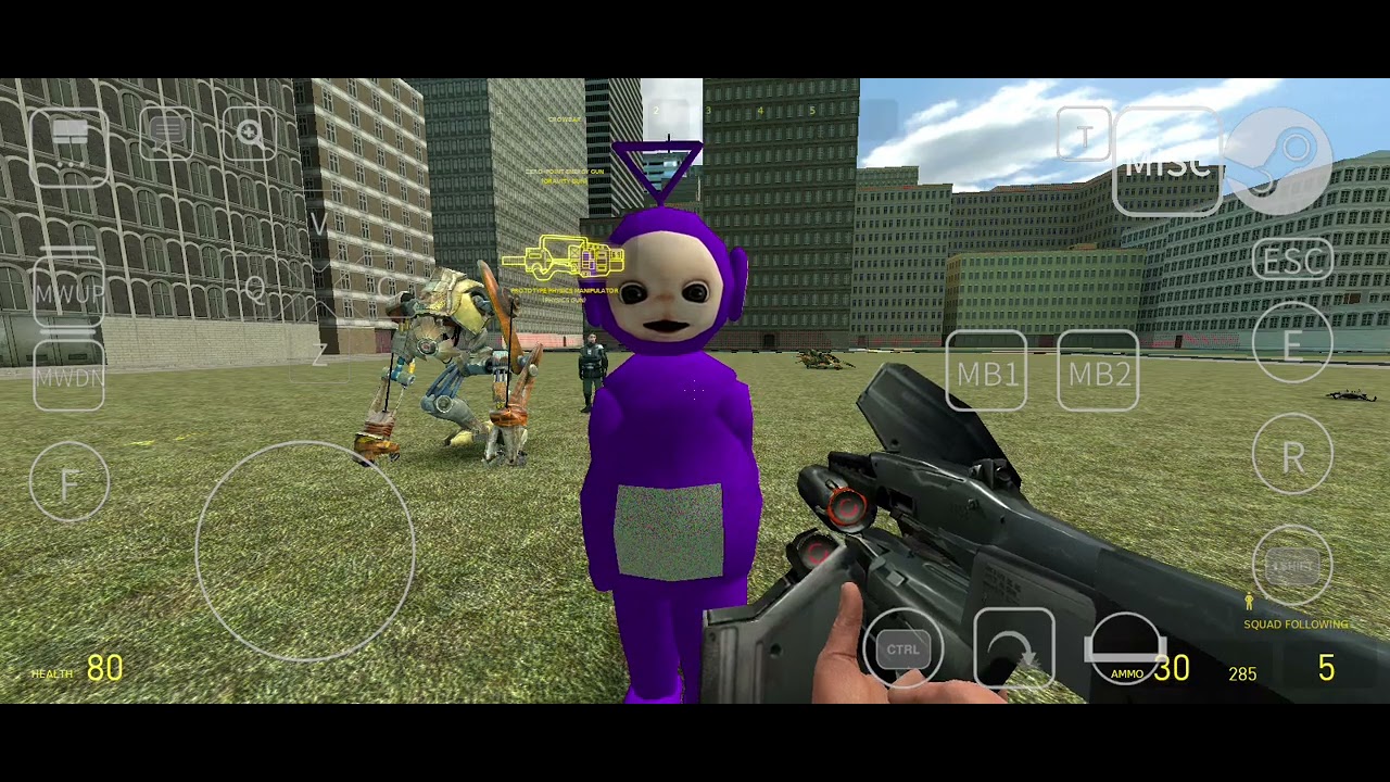 Playing hl2sb again never bored to hl2sb because hl2sb to fun 😊😊