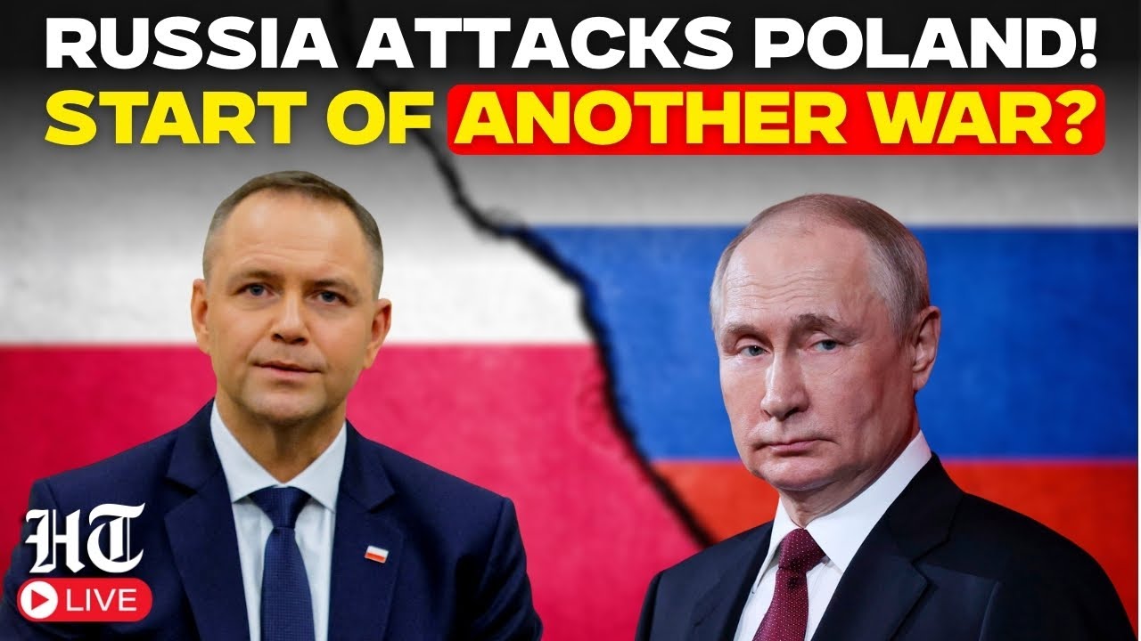 Live | Putin Declares War Against NATO? | Russian Drones Breach Polish Airspace | Europe