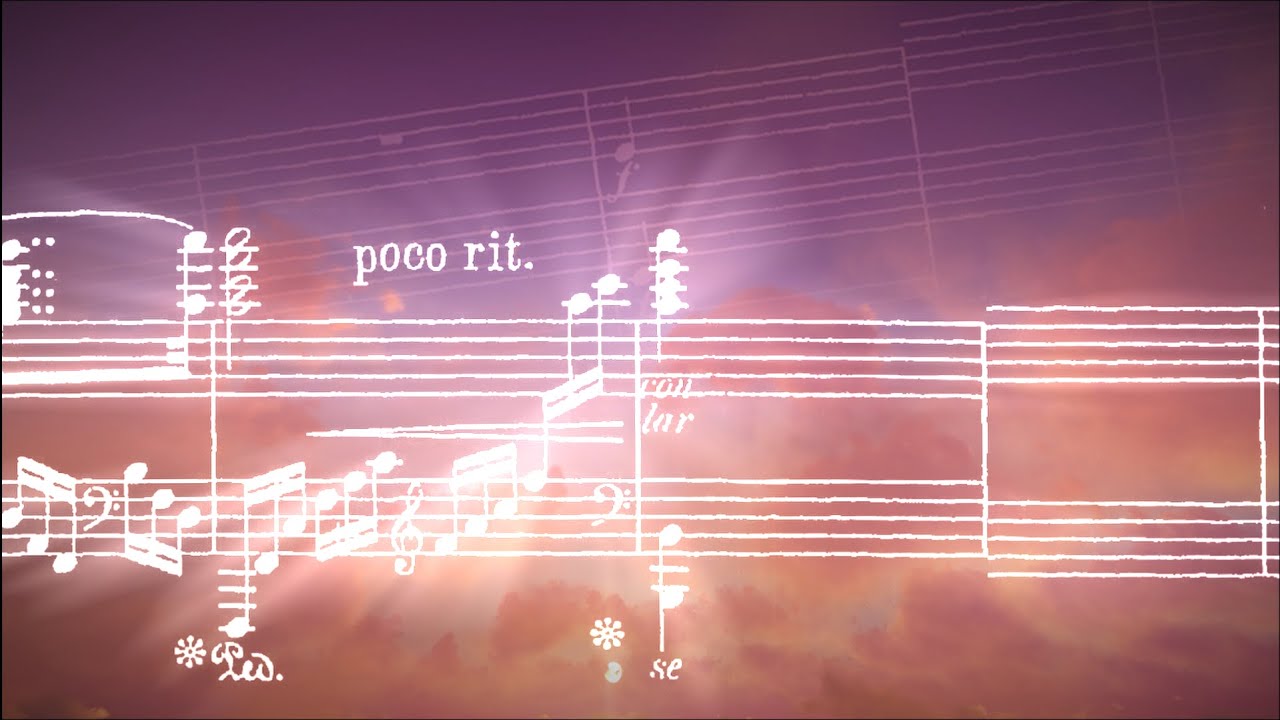 Moszkowski Concerto No. 2, Mvt II CODA (Animated Sheet Music)