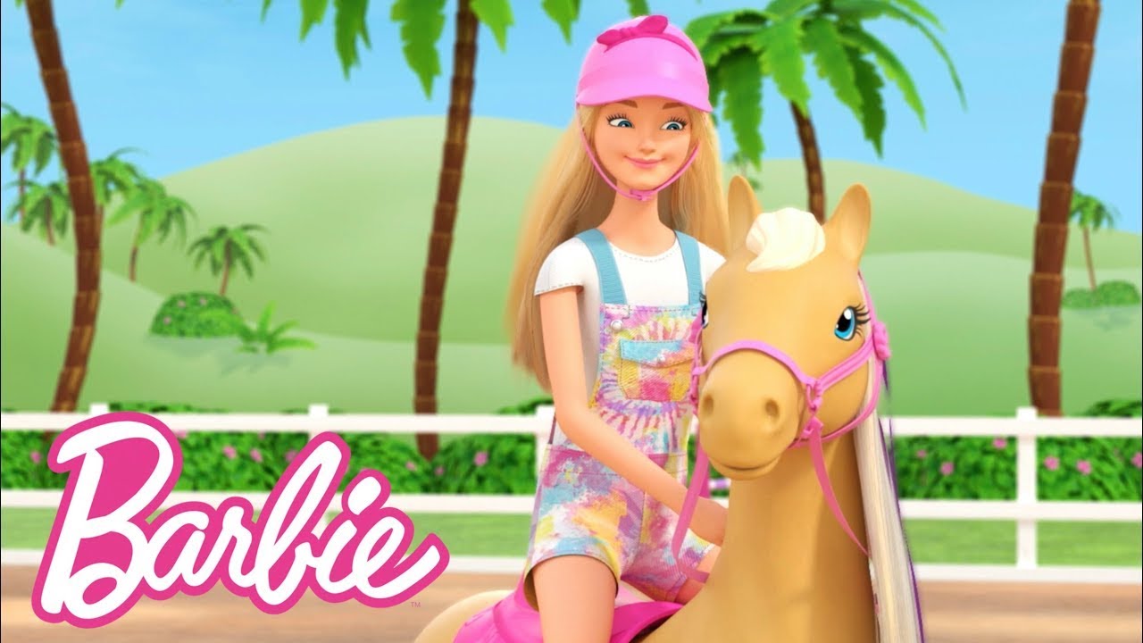 Barbie Deutsch | Barbie verletzt sich ihr Bein beim Reittraining!