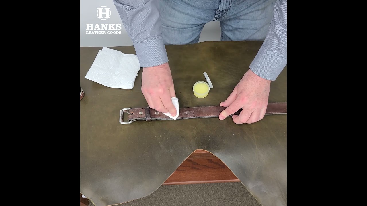 Hanks Belts and Leather Goods Belt Cream & Dressing