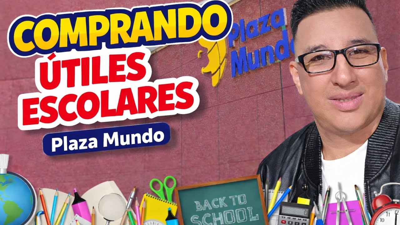 🛒✏️ Comprando útiles escolares en Plaza Mundo. Angie se Sintió mal 🤢