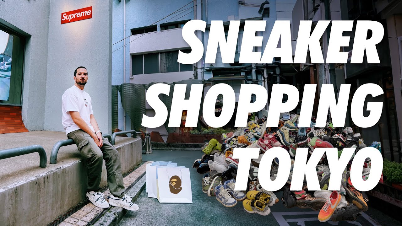 ¡SNEAKER SHOPPING TOKYO JAPAN! HARAJUKU & SHIBUYA, SUPREME, WORM, SNKR DUNK, KICKS LAB, BASEMENT Y +