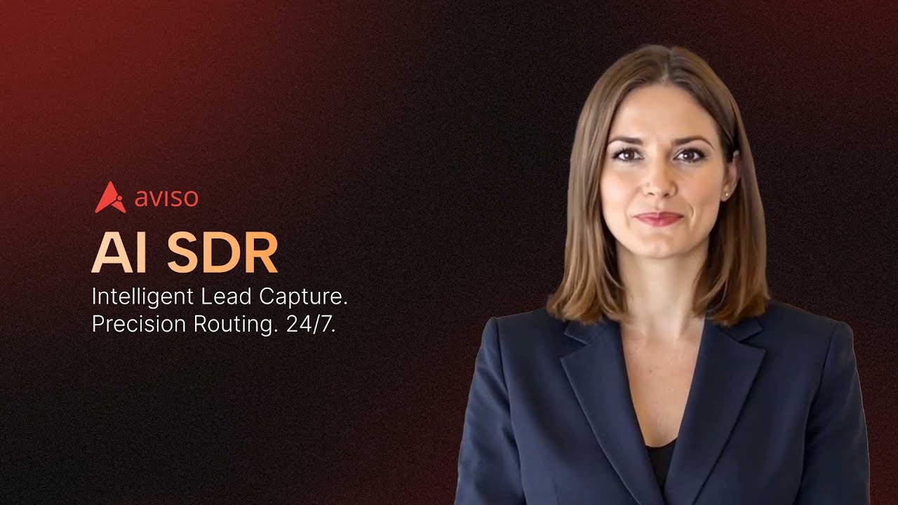Your Pipeline on Autopilot: Aviso's AI SDR Qualifies & Routes Leads 24/7