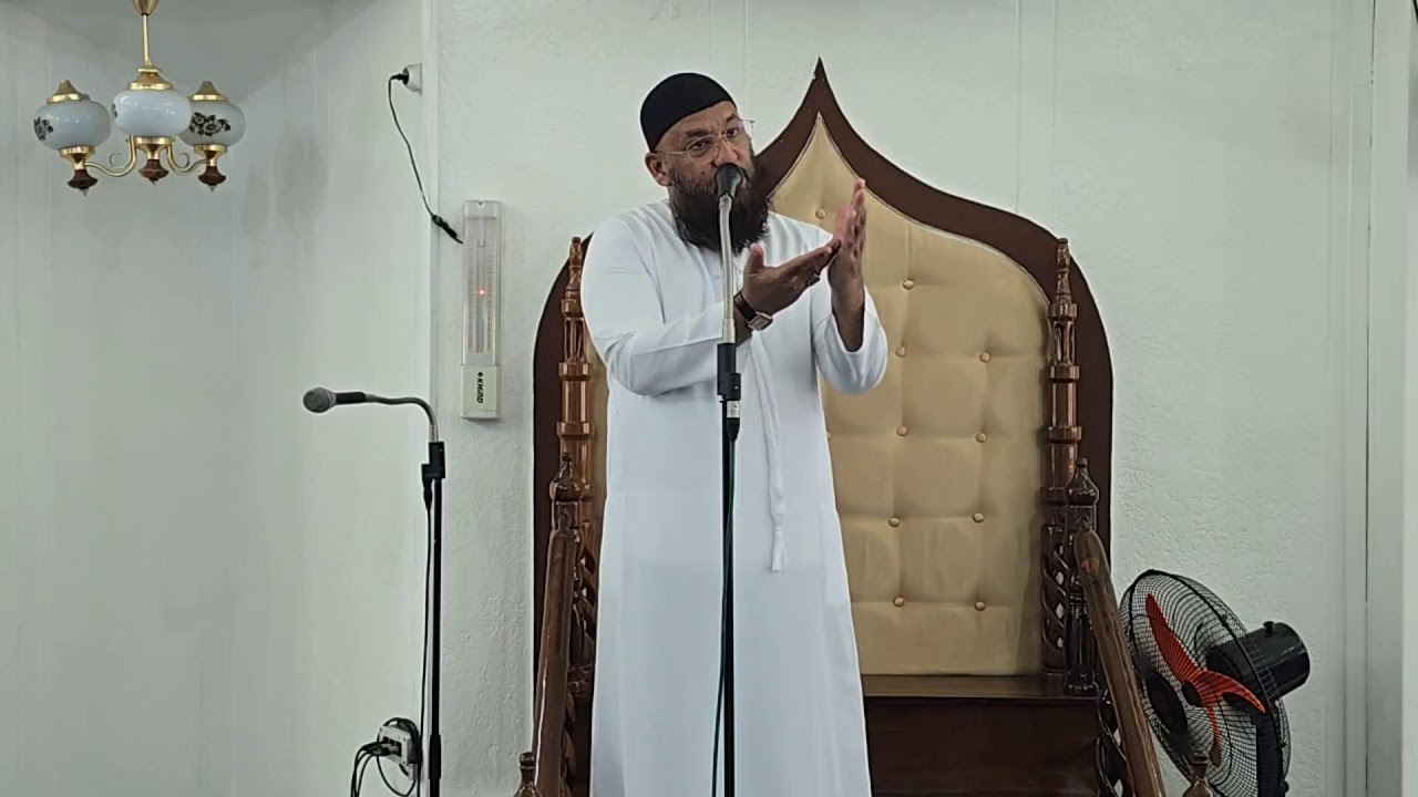 KHUTBAH JUMMAH LIVE PAR IMAM PEERBAYE - MASJID BAIT UL NOOR - 20.03.2026