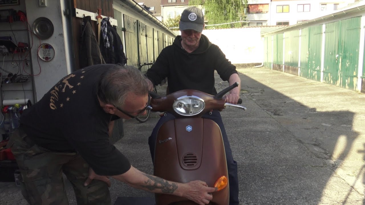 Roller-Rolf Vespa ET 4 Läuft nicht und Landet jetzt bei mir !