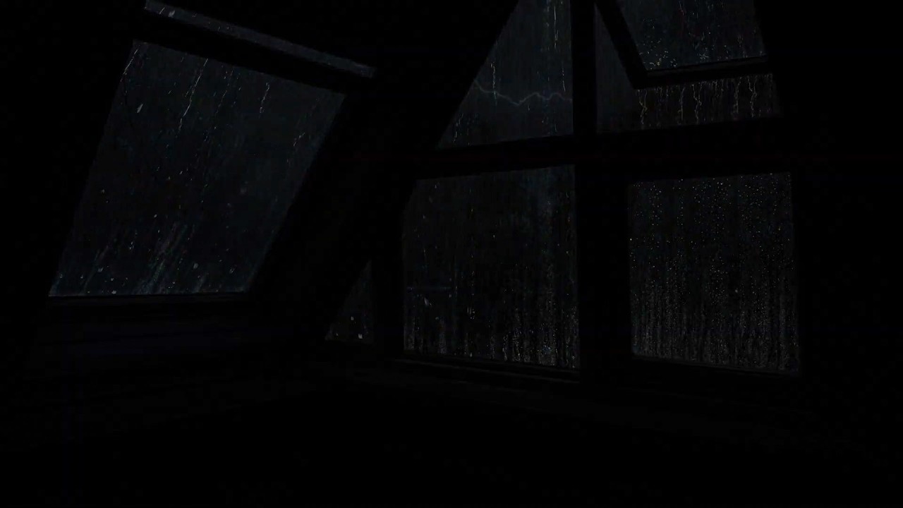 NO ADS ⛈️ Rainstorm & Thunder😴Relive Childhood Nights & Feel the Warmth of Mother&rsquo;s Embrace