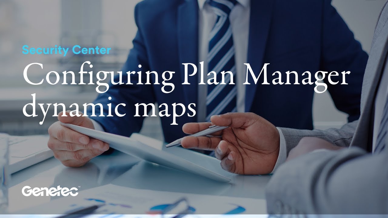 Configuring Plan Manager dynamic maps