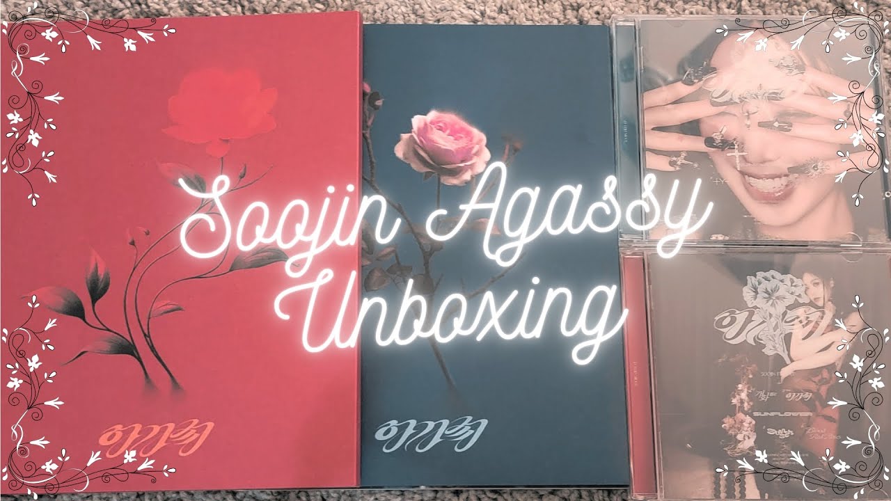 Unboxing SOOJIN (수진) 1st EP 아가씨 (AGASSY) [All Versions]