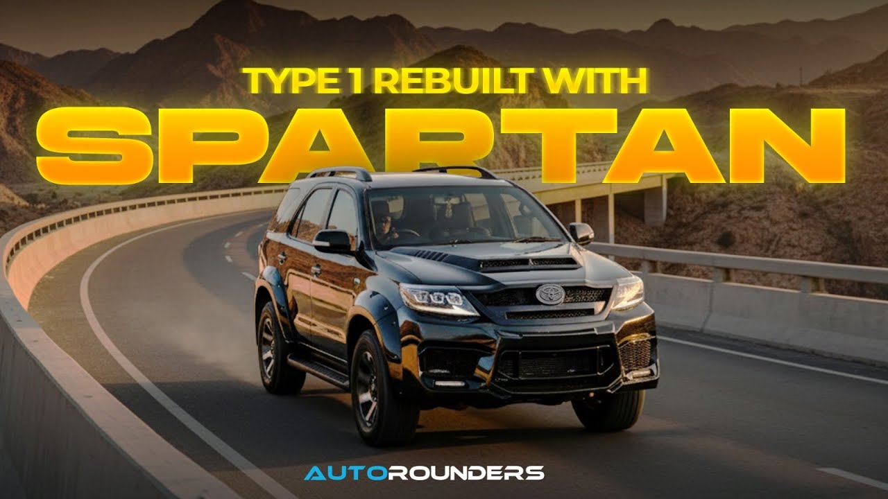Fortuner Reimagined | Spartan Edition with German Paint & Ambient Interiors | 📍Autorounders