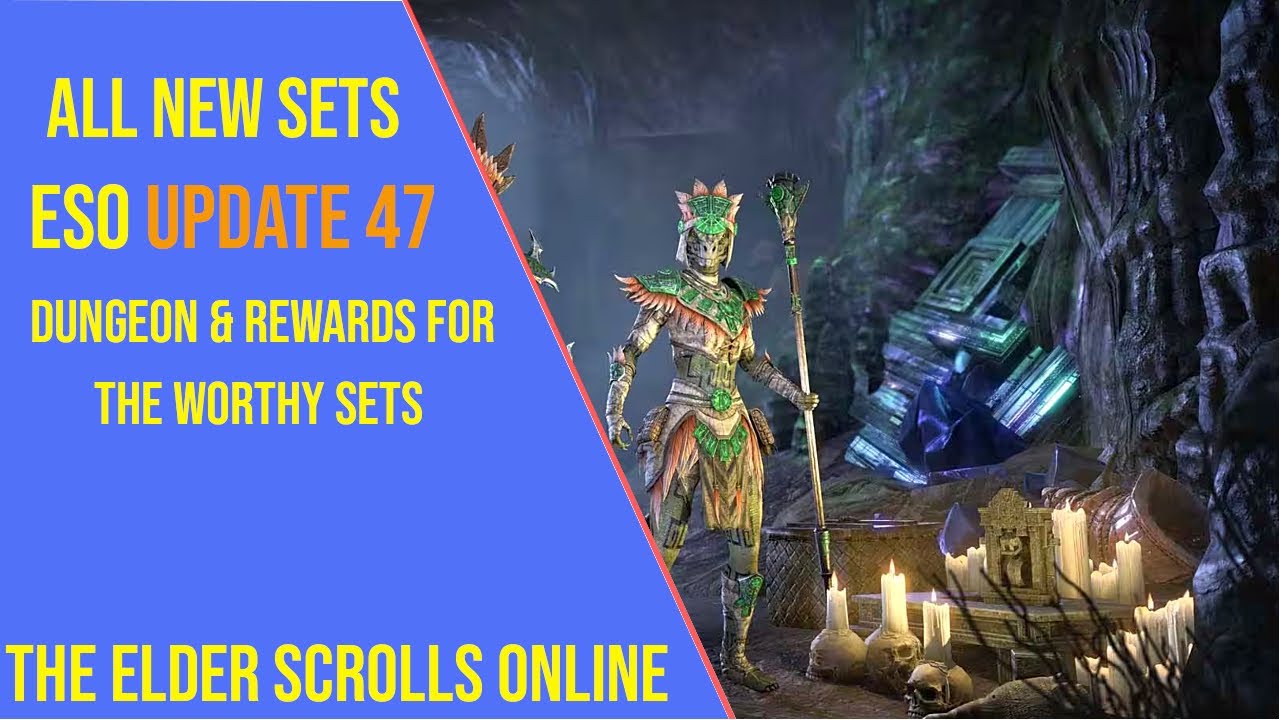 All Update 47 New Armor Sets in ESO and animations!