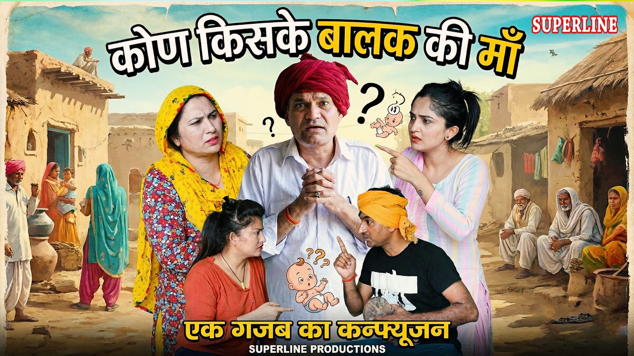 कोण किसके बालक की माँ ~   KON KISKE BAALAK KI MAA ~ FANDI NATAK/ FOJAN ki comedy