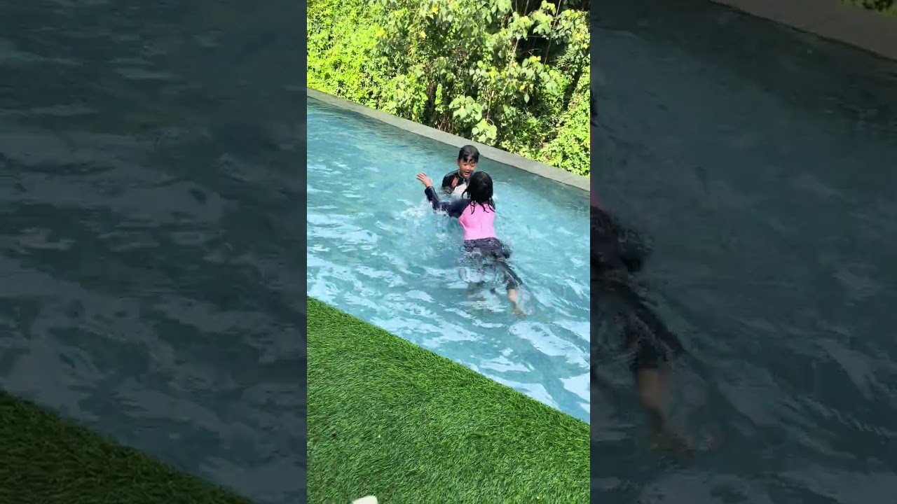 swimming time