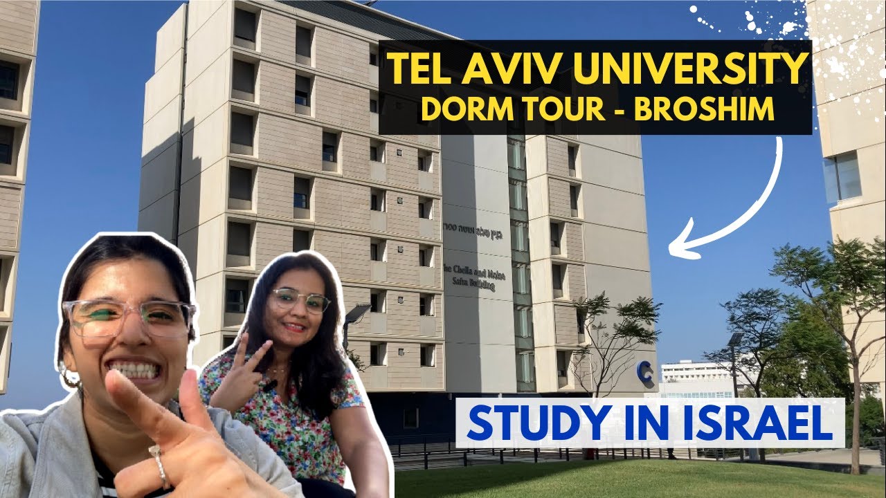 Экскурсия по общежитию Брошим | Тель-Авивский университет | Обучение за границей в Израиле | Учеб...