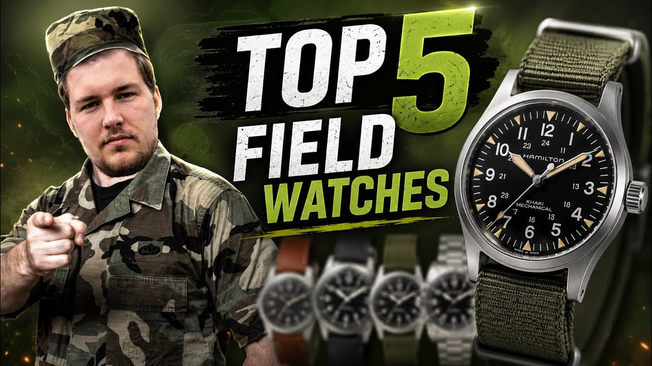 Sélection - 5 Field Watches à moins de 1200€ ! 2023