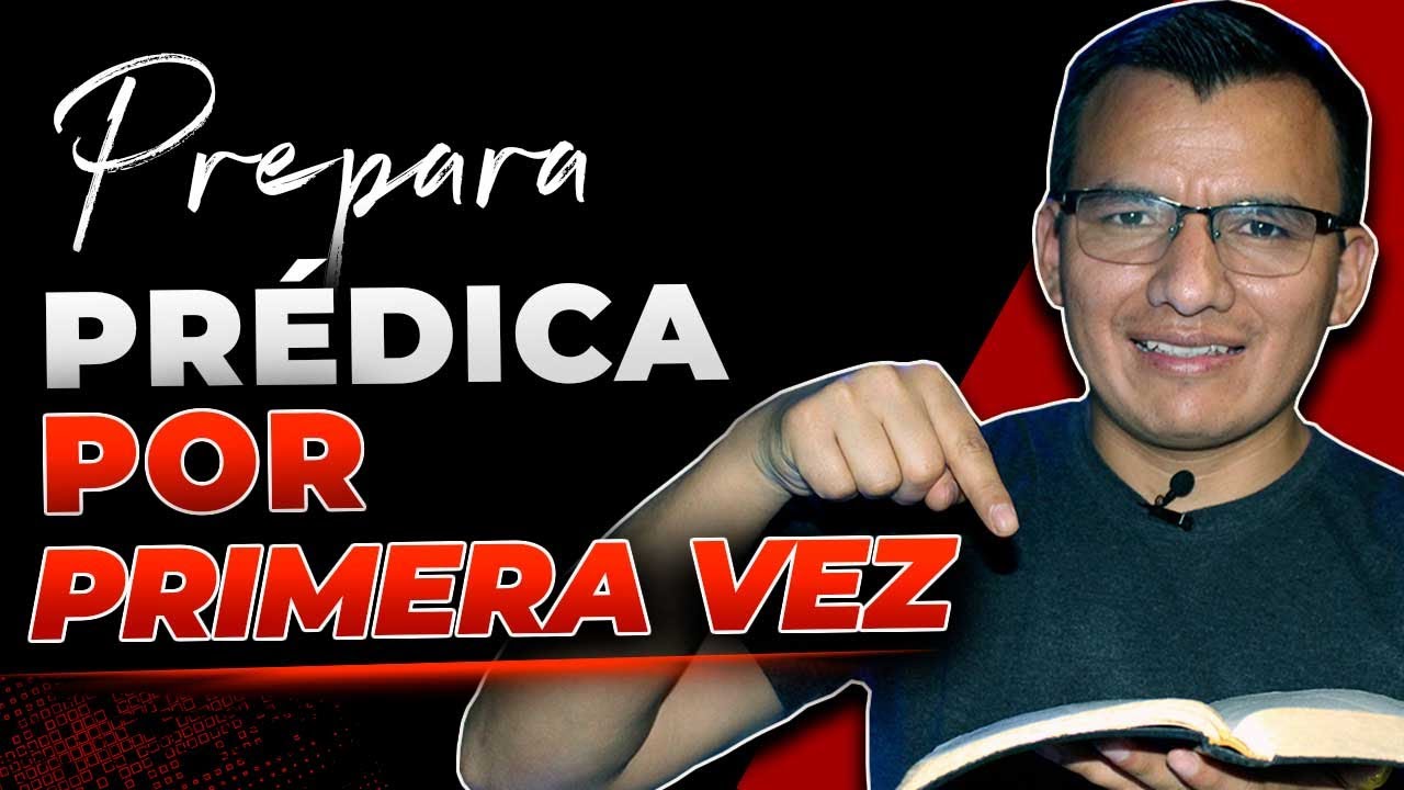 🔥 Como hacer una PREDICA POR PRIMERA VEZ | Aprende Preparar Una Prédica Por Primera Vez!!🔥