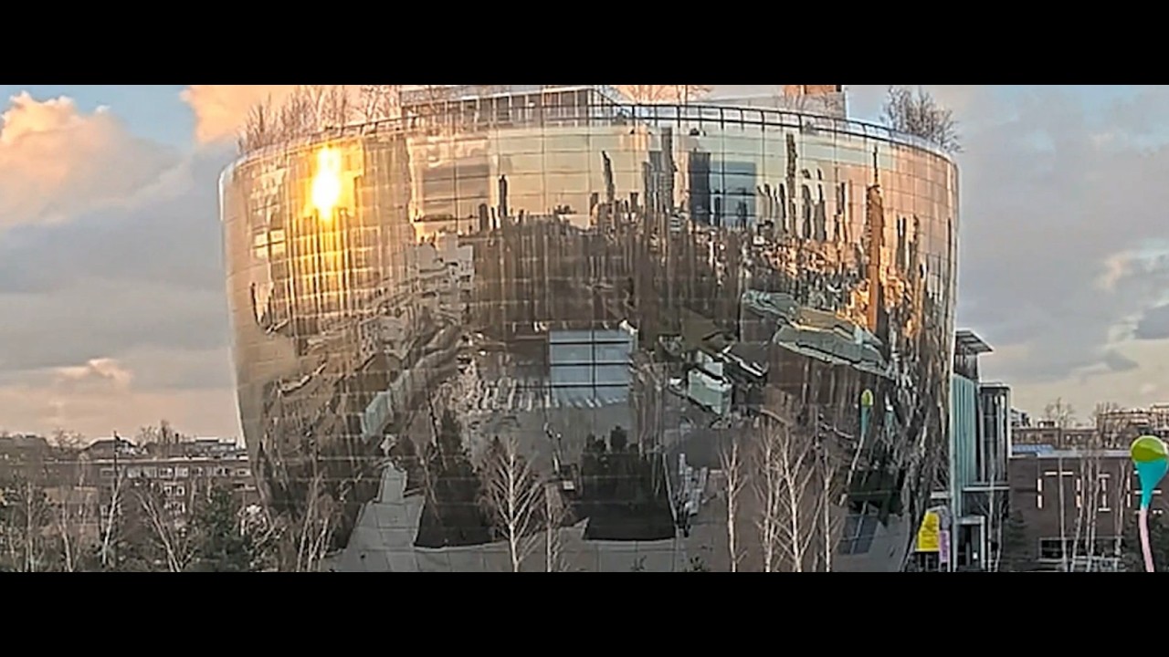 Rotterdam, Netherlands | Golden Grail- Depot Museum Sunset to Night
