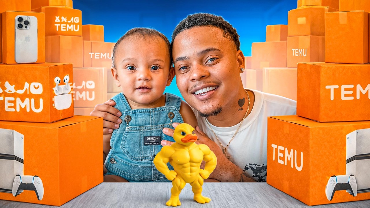 Surviving ONLY Using Temu Products With My Toddler..