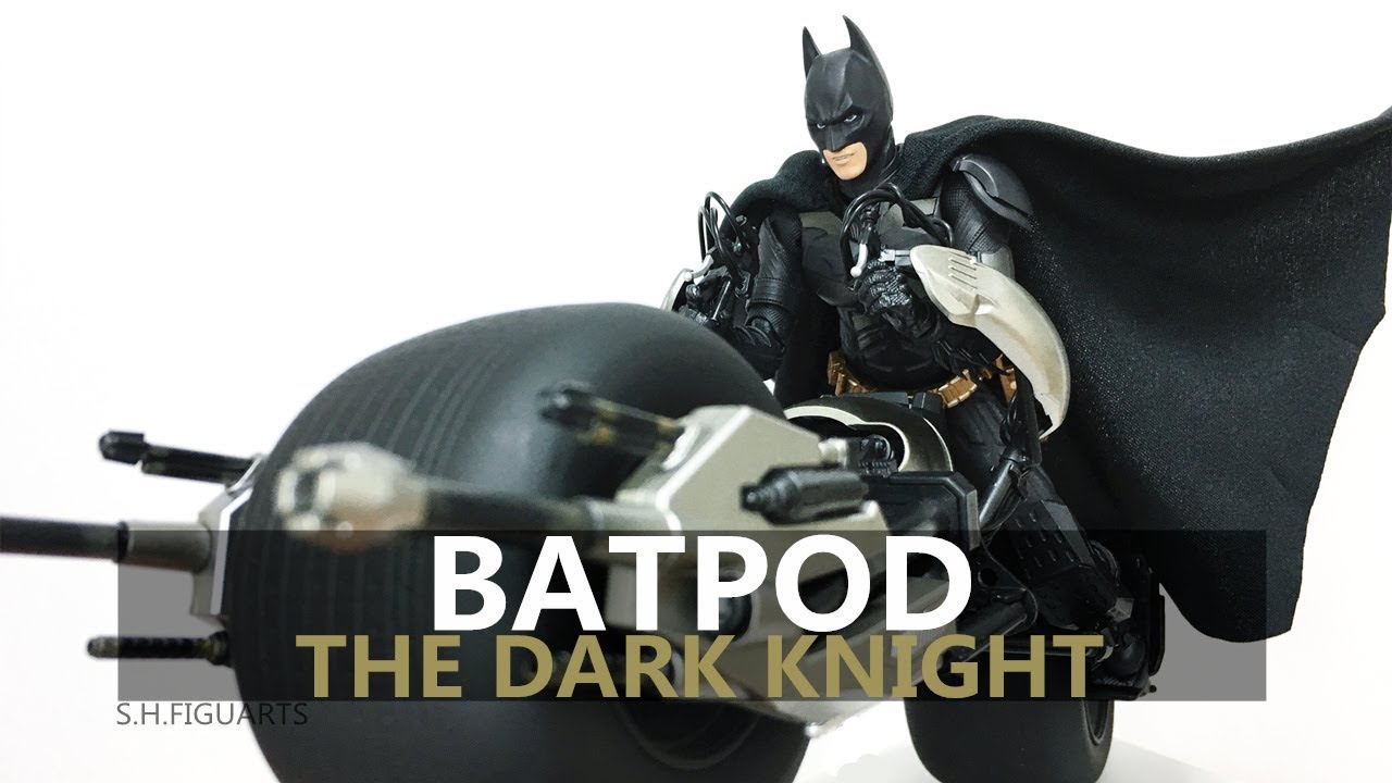 S.H.Figuarts Batpod - The Dark Knight (Unbox&Review)