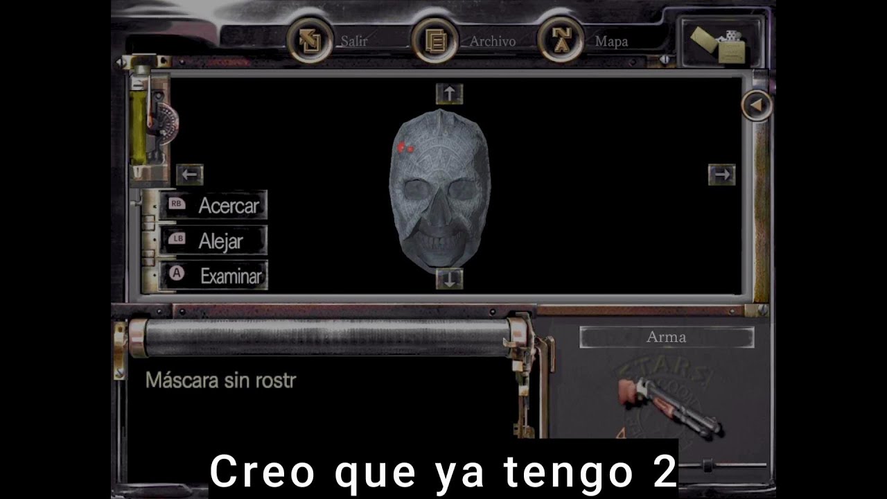 Recuperando mascaras  Chris Resident Evil Remake #2