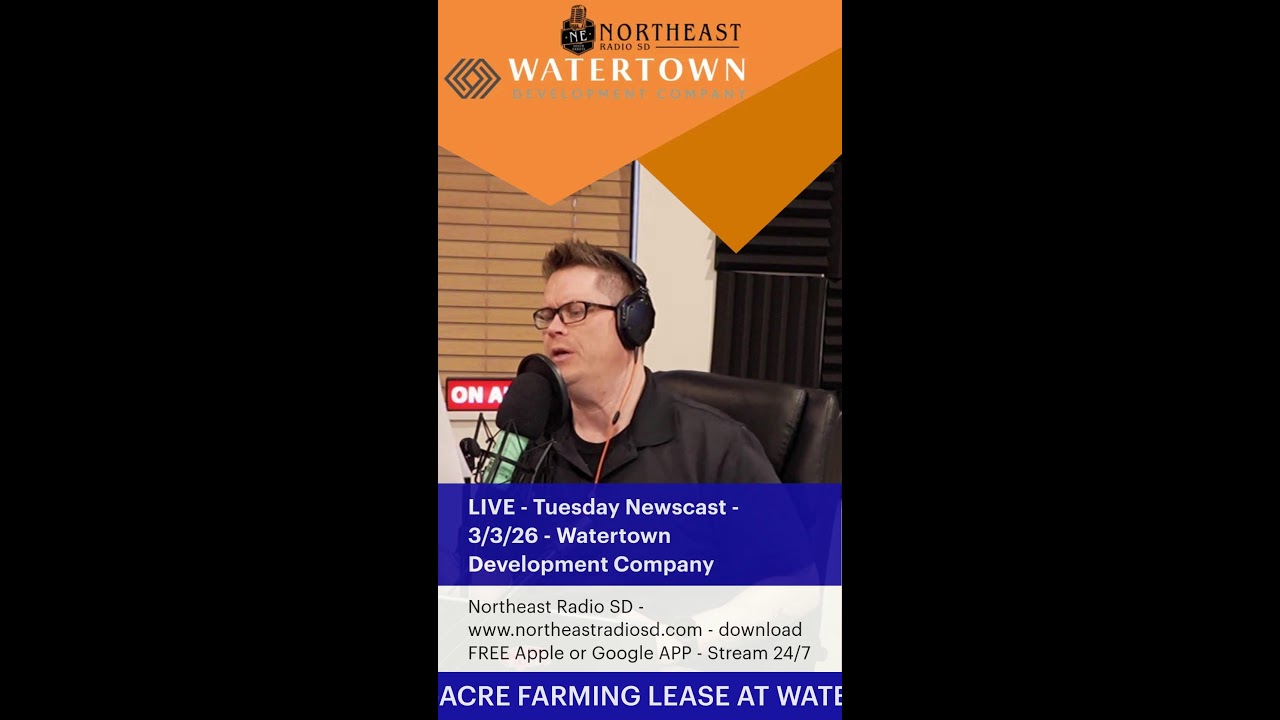 LIVE - Tuesday Newscast - 3/3/26 - Watertown Development Company