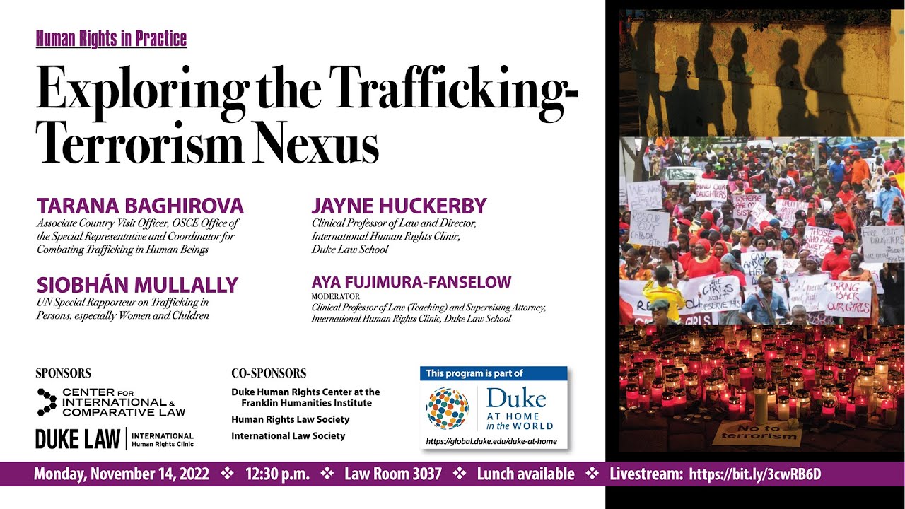 Human Rights in Practice | Exploring the Trafficking-Terrorism Nexus